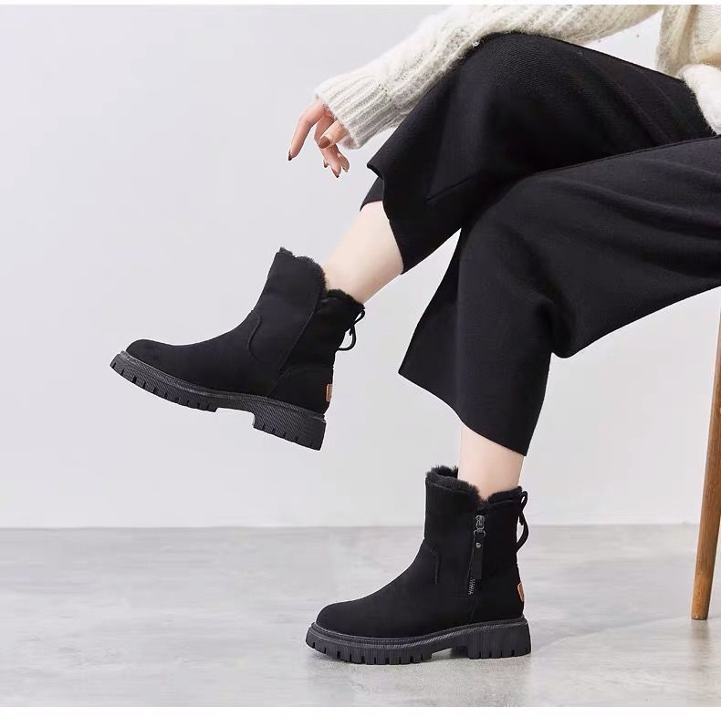 Damskie Buty Zimowe Na Zamek | Botki