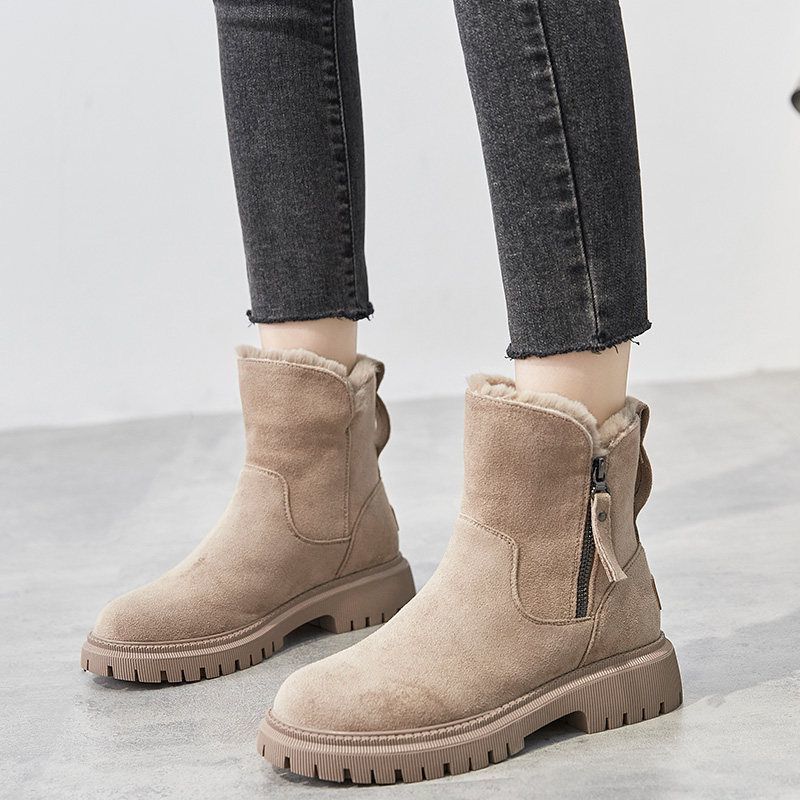 Damskie Buty Zimowe Na Zamek | Botki