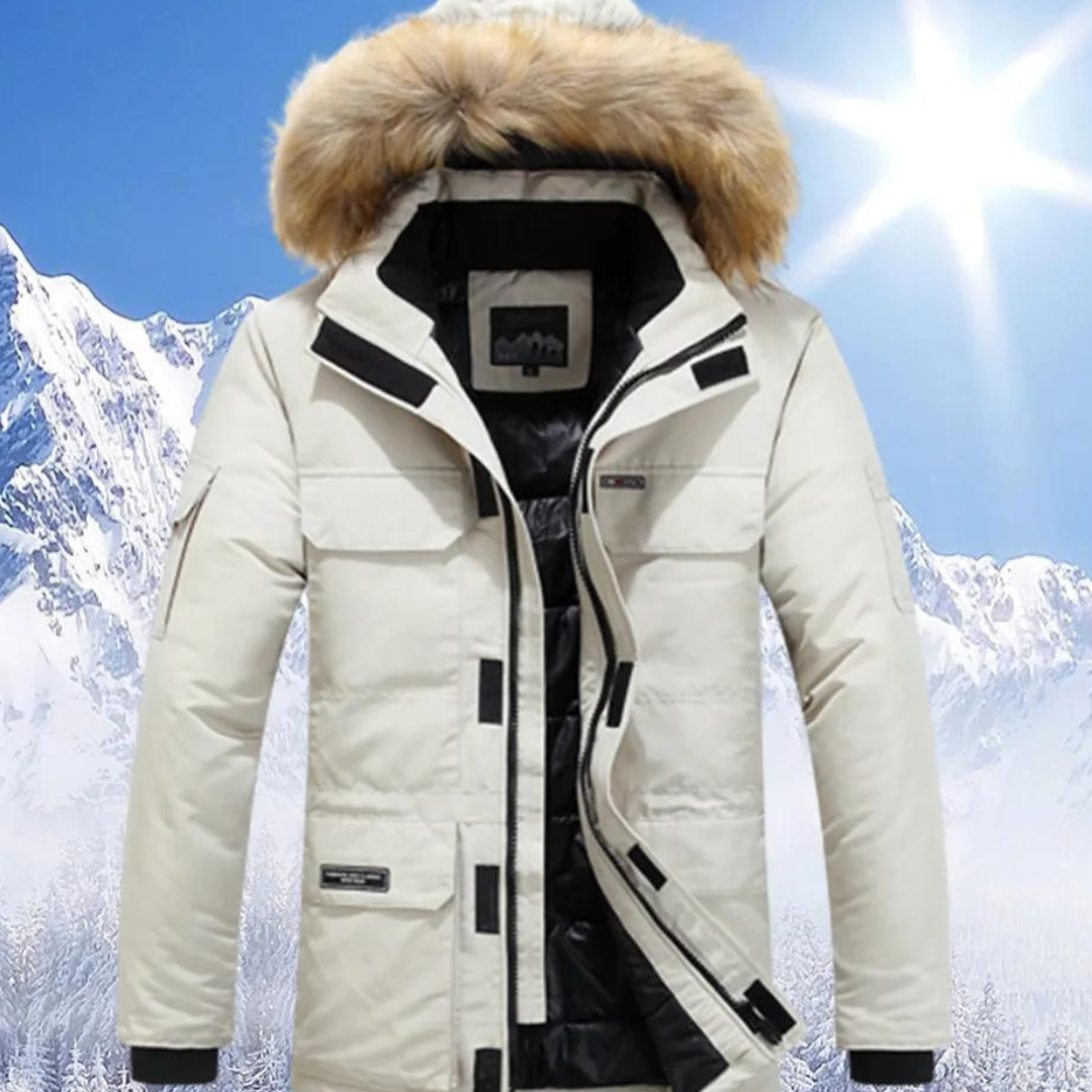 Kurtka Zimowa Męska Z Kapturem | Parka