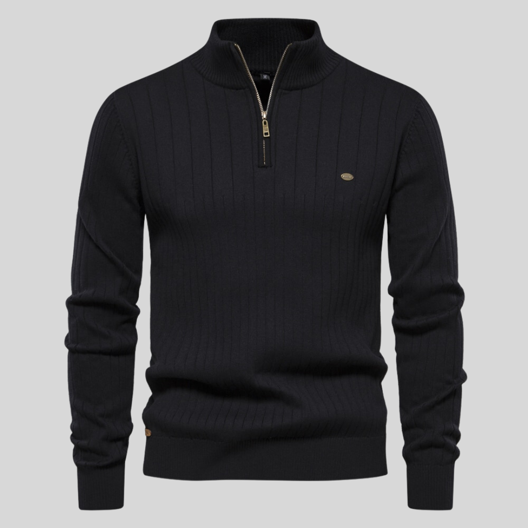 Sweter Męski Dzianinowy Na Zimę | Na Zamek