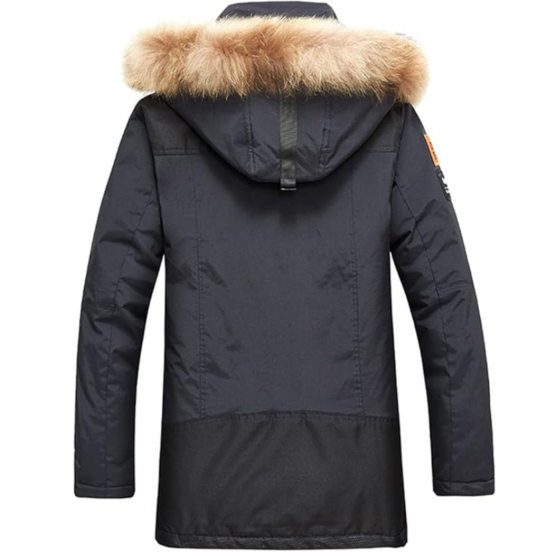 Kurtka Zimowa Męska Z Kapturem | Parka