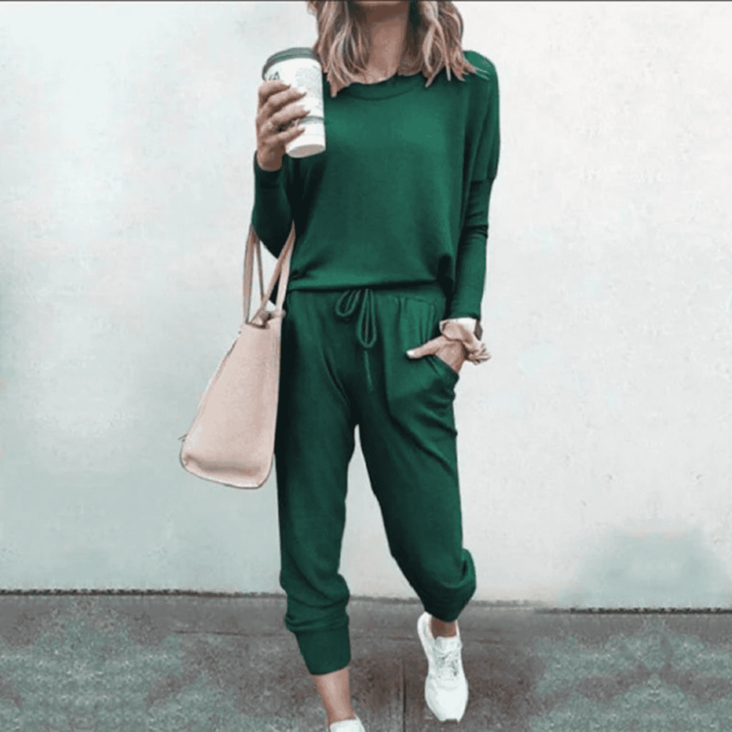 Damski Dwuczęściowy Komplet Loungewear | Luźny Krój