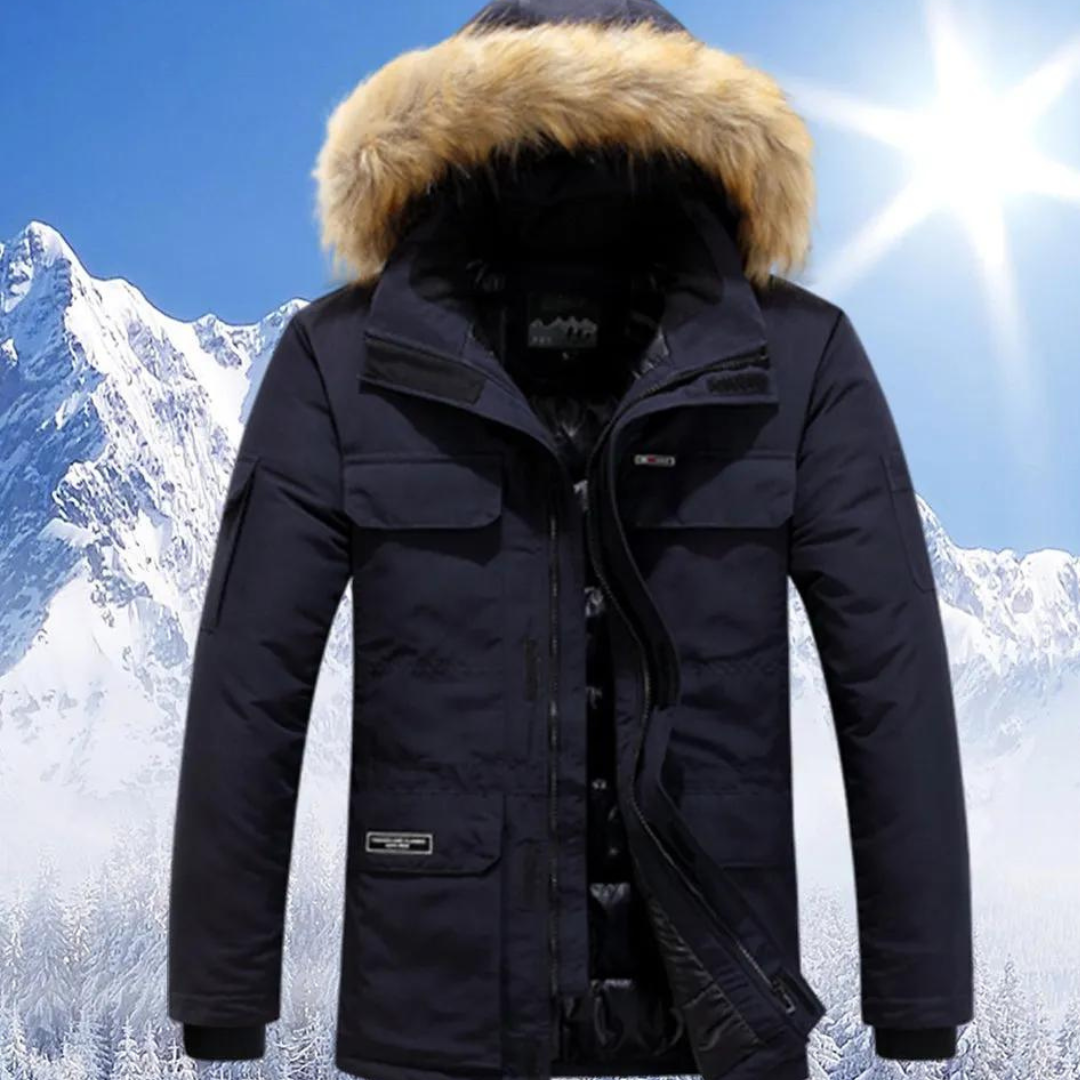 Kurtka Zimowa Męska Z Kapturem | Parka