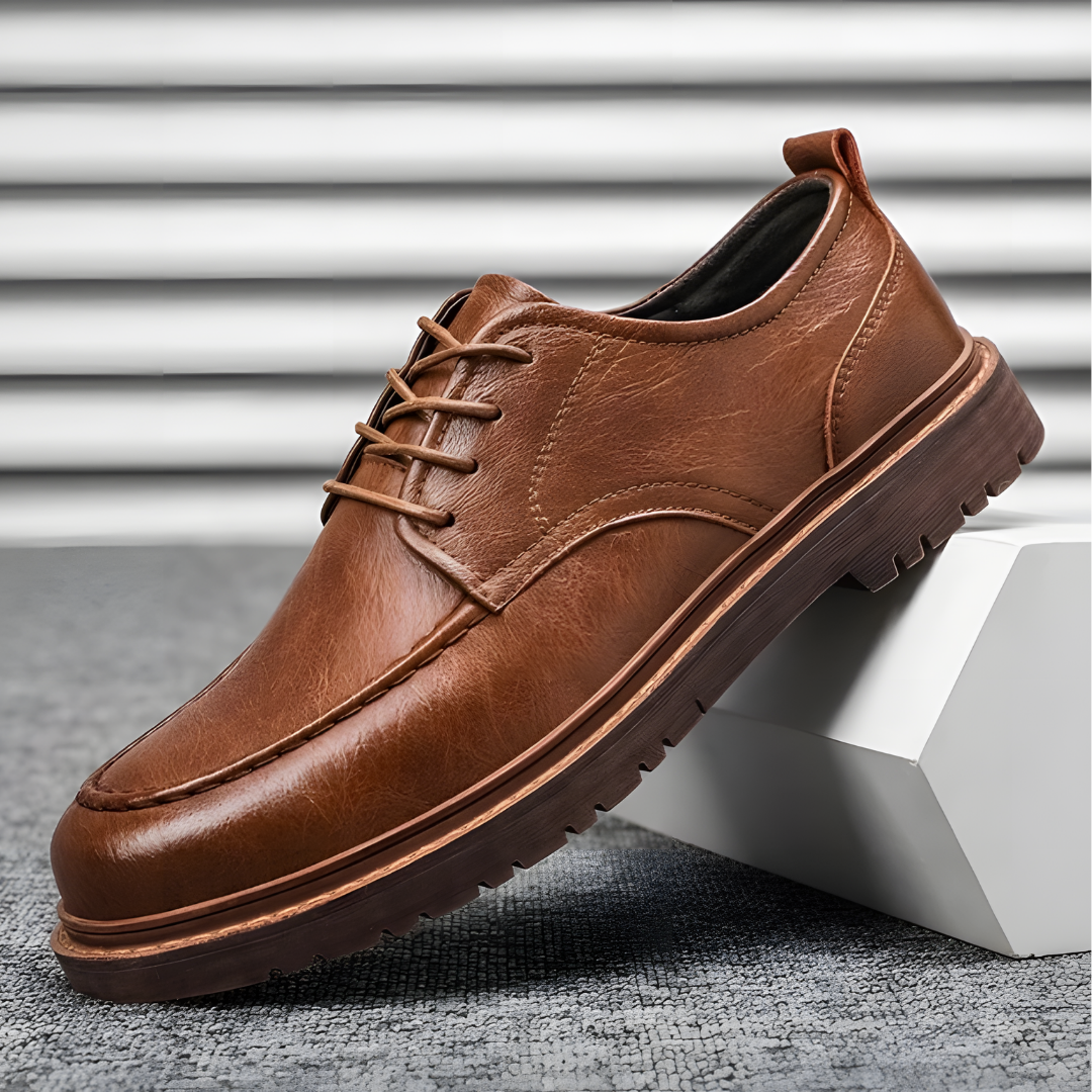 Formalne Męskie Buty Zimowe | Niskie
