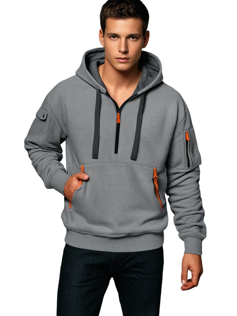 Bluza Z Kapturem Męska | Zimowa