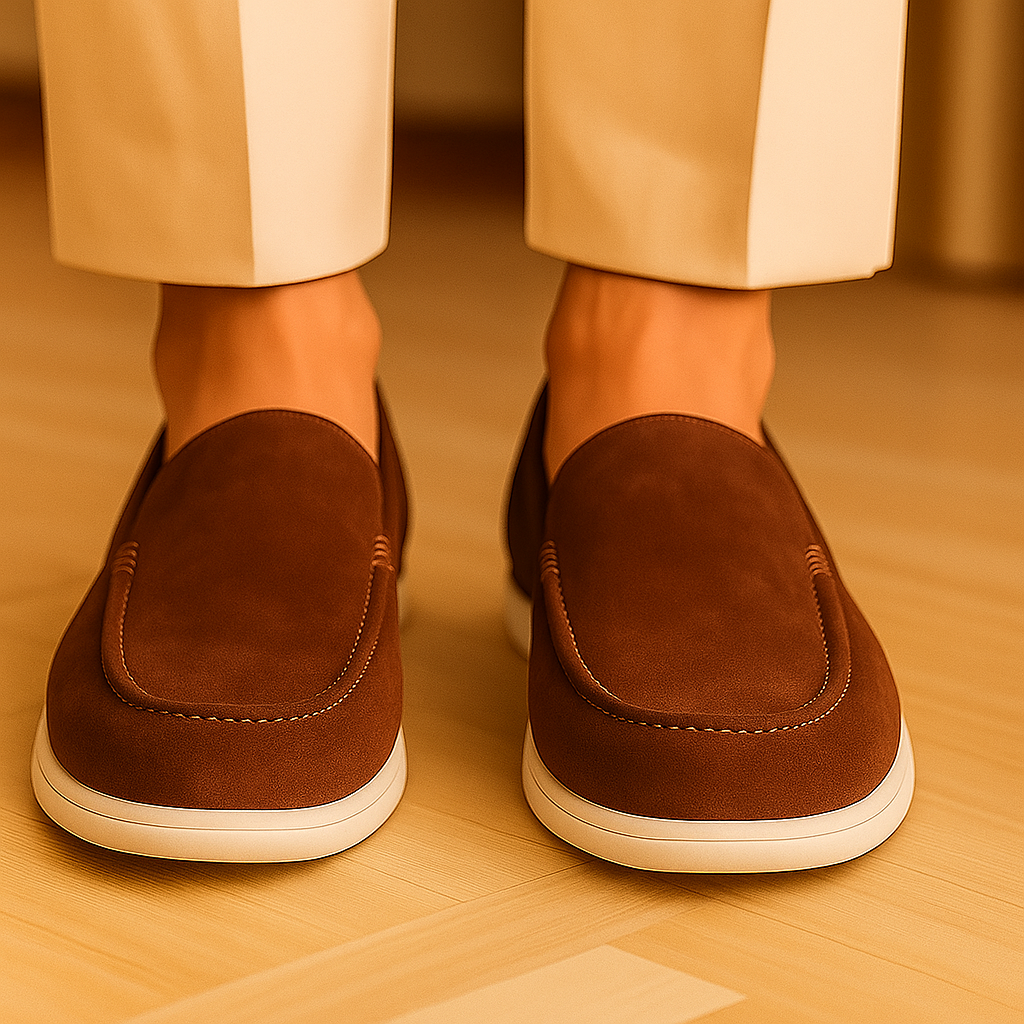 Mokasyny Ze Skóry Vintage | Stylowe Buty Męskie Z Komfortem