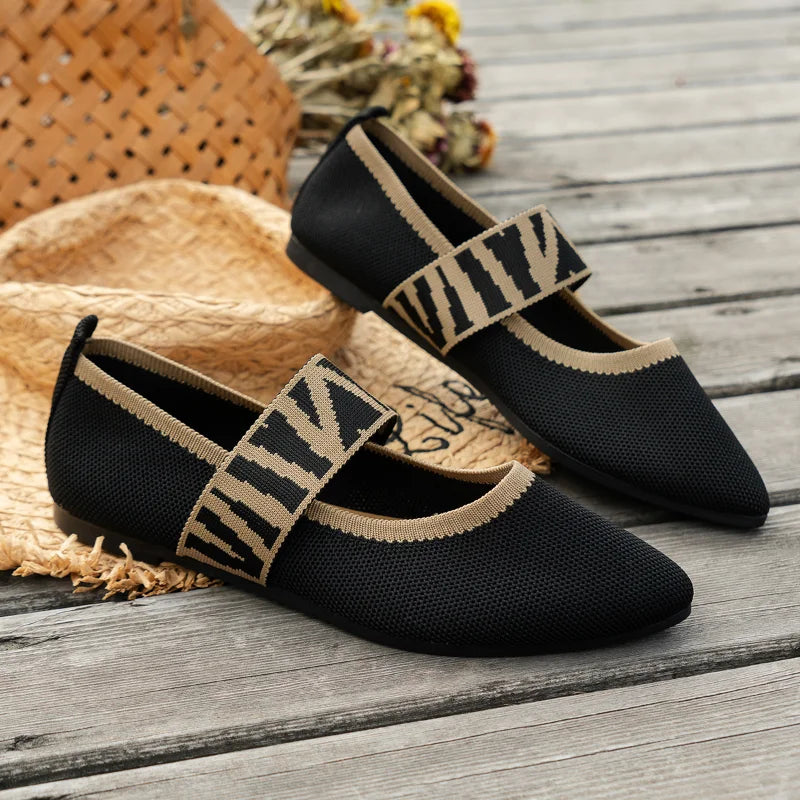 Damskie Płaskie Buty | Szpiczaste