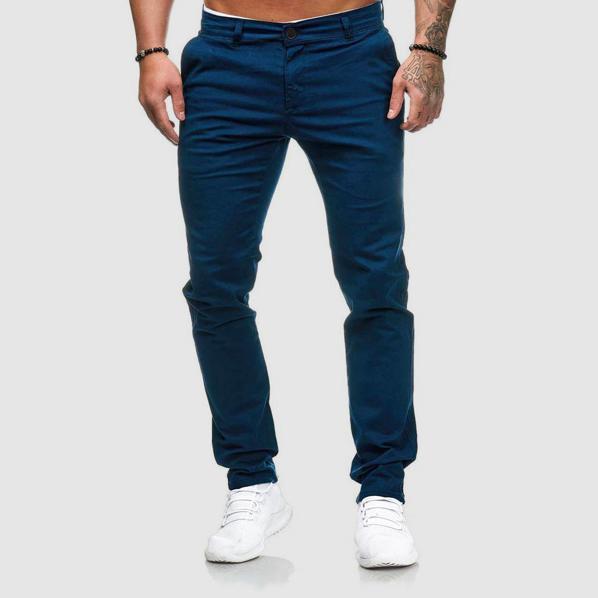 Męskie Spodnie Z Prostymi Nogawkami | Slim Fit