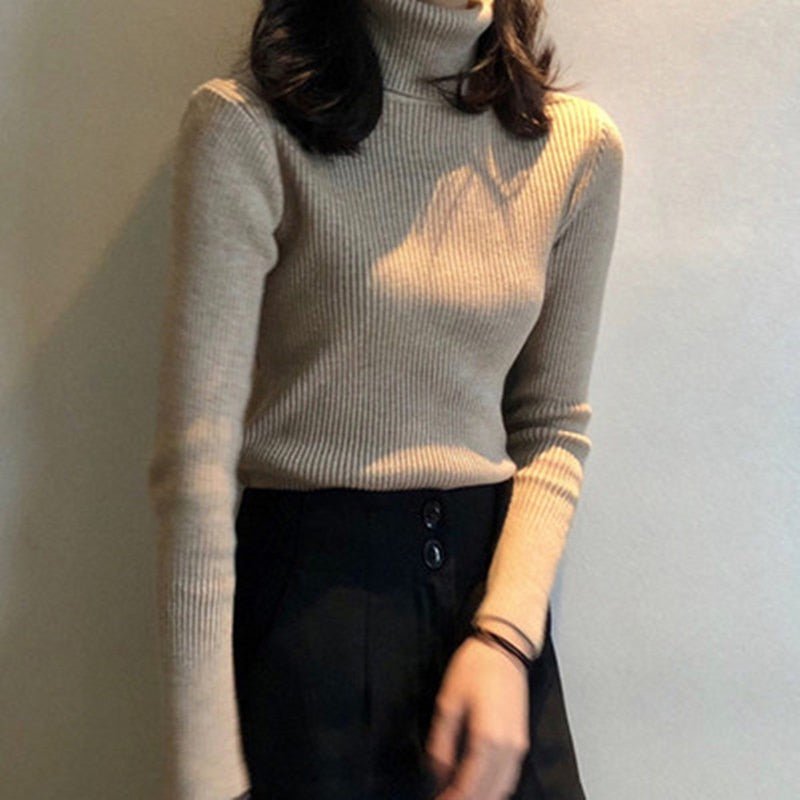 Sweter Damski | Z Golfem