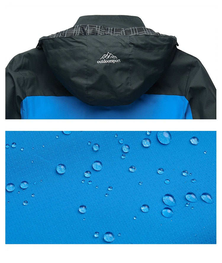 Męska Kurtka Turystyczna Z Wodoodpornym Wykończeniem | Outdoor Styl
