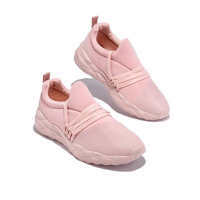 Lekkie Damskie Sneakersy | Buty Z Grubą Podeszwą