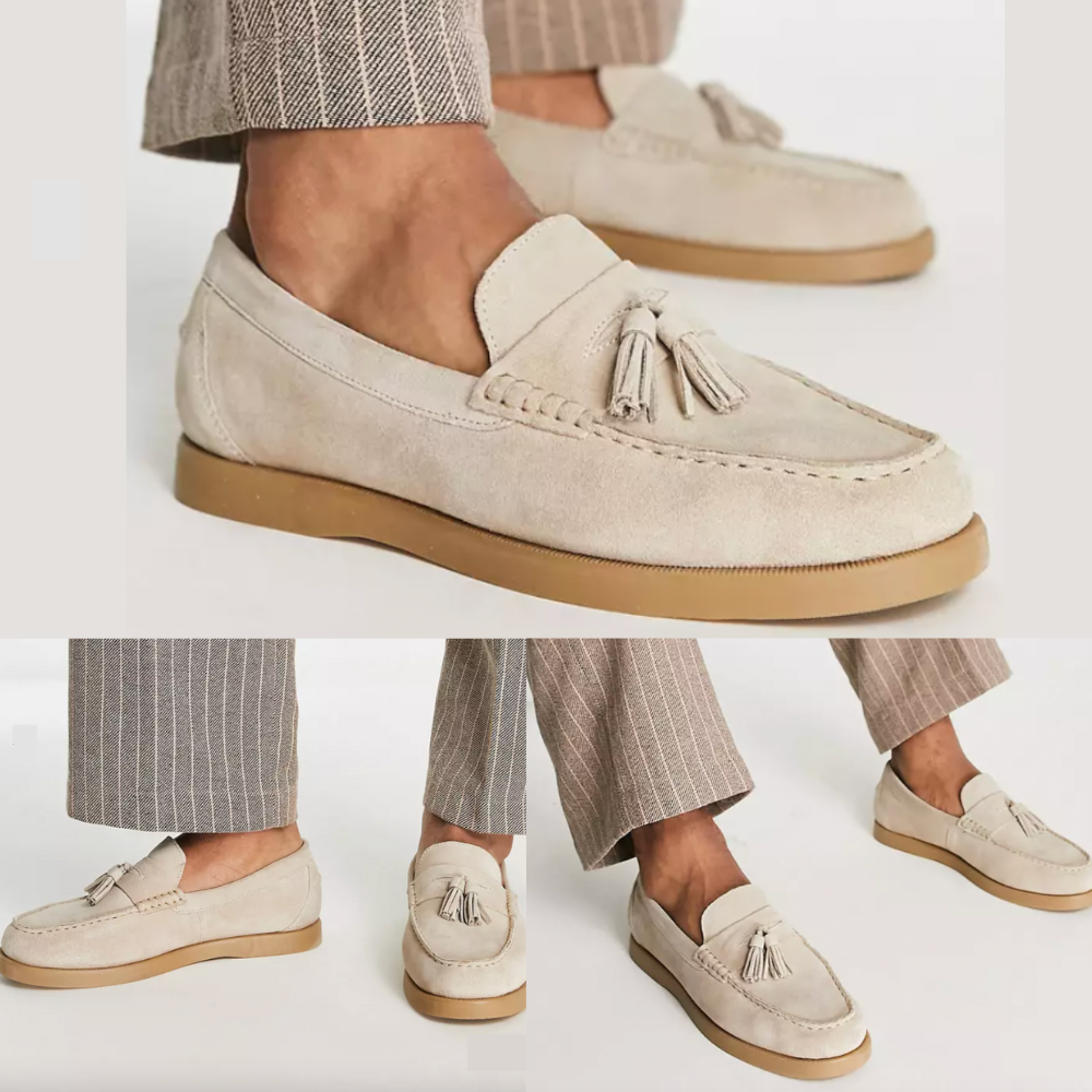 Klasyczne Mokasyny Zamszowe Męskie | Stylowe I Wygodne Buty