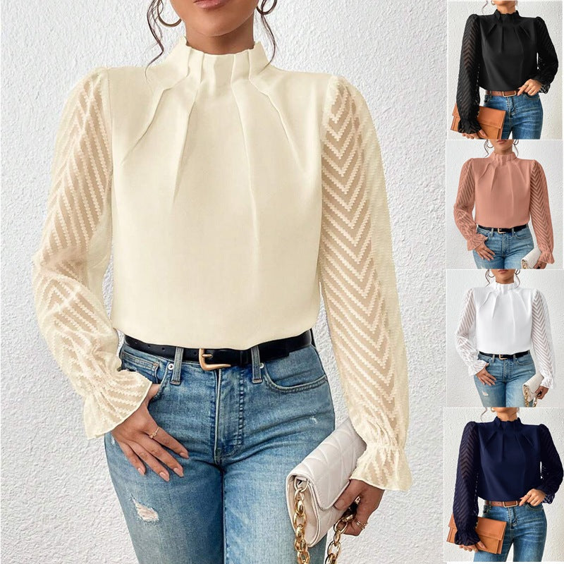 Top Wzorzysty Z Dekoltem | Stylowy Wzorzysty Top Na Co Dzień