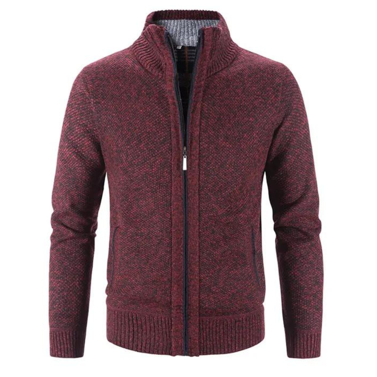 Męski Sweter Rozpinany | Zimowy