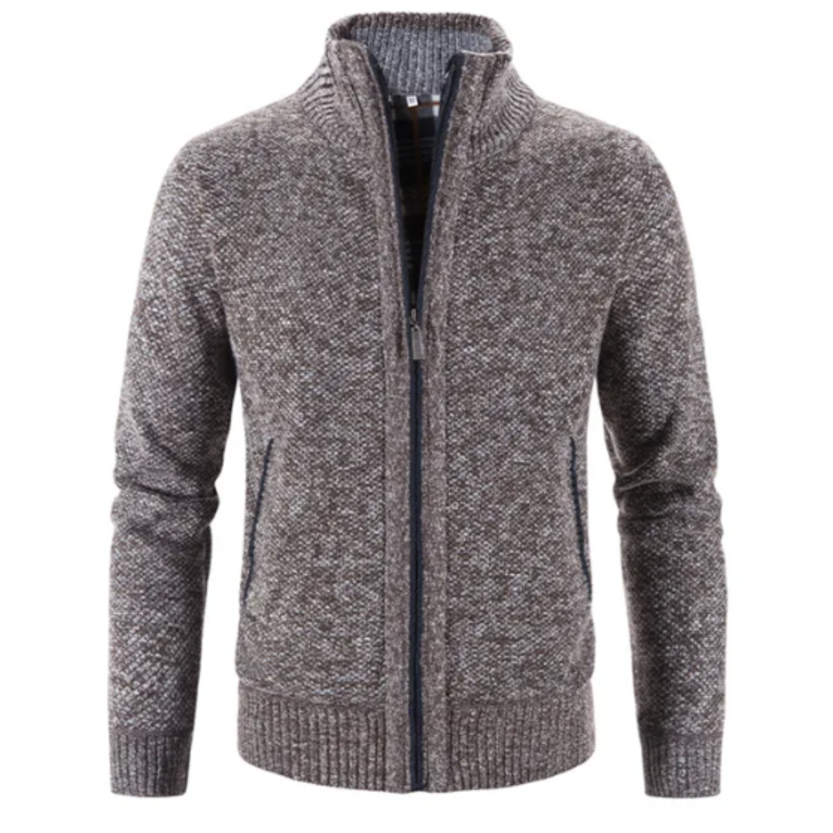 Męski Sweter Rozpinany | Zimowy