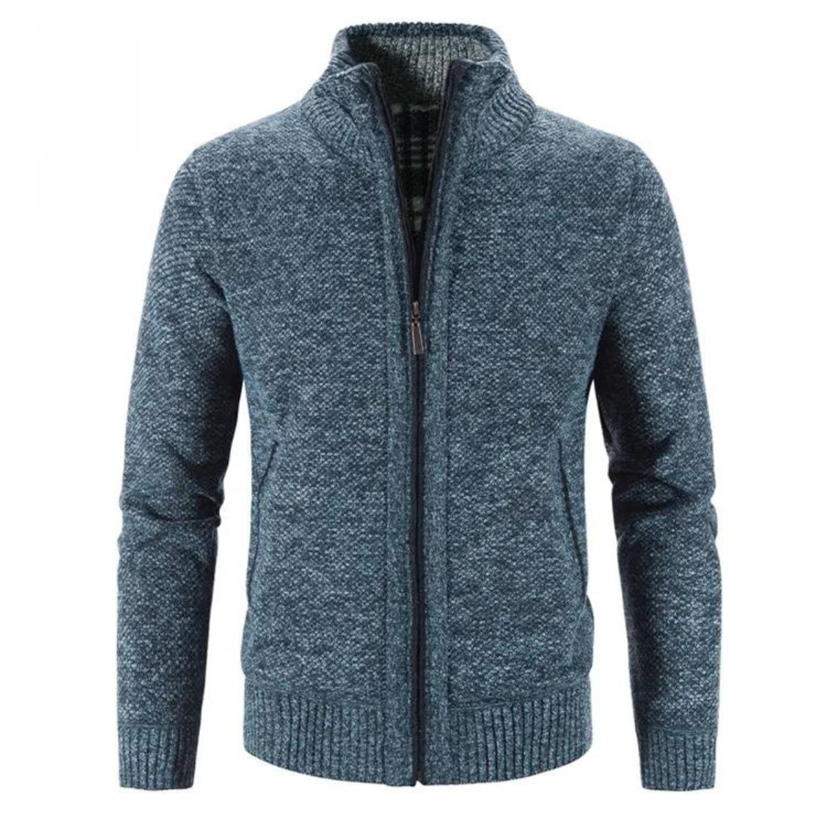 Męski Sweter Rozpinany | Zimowy