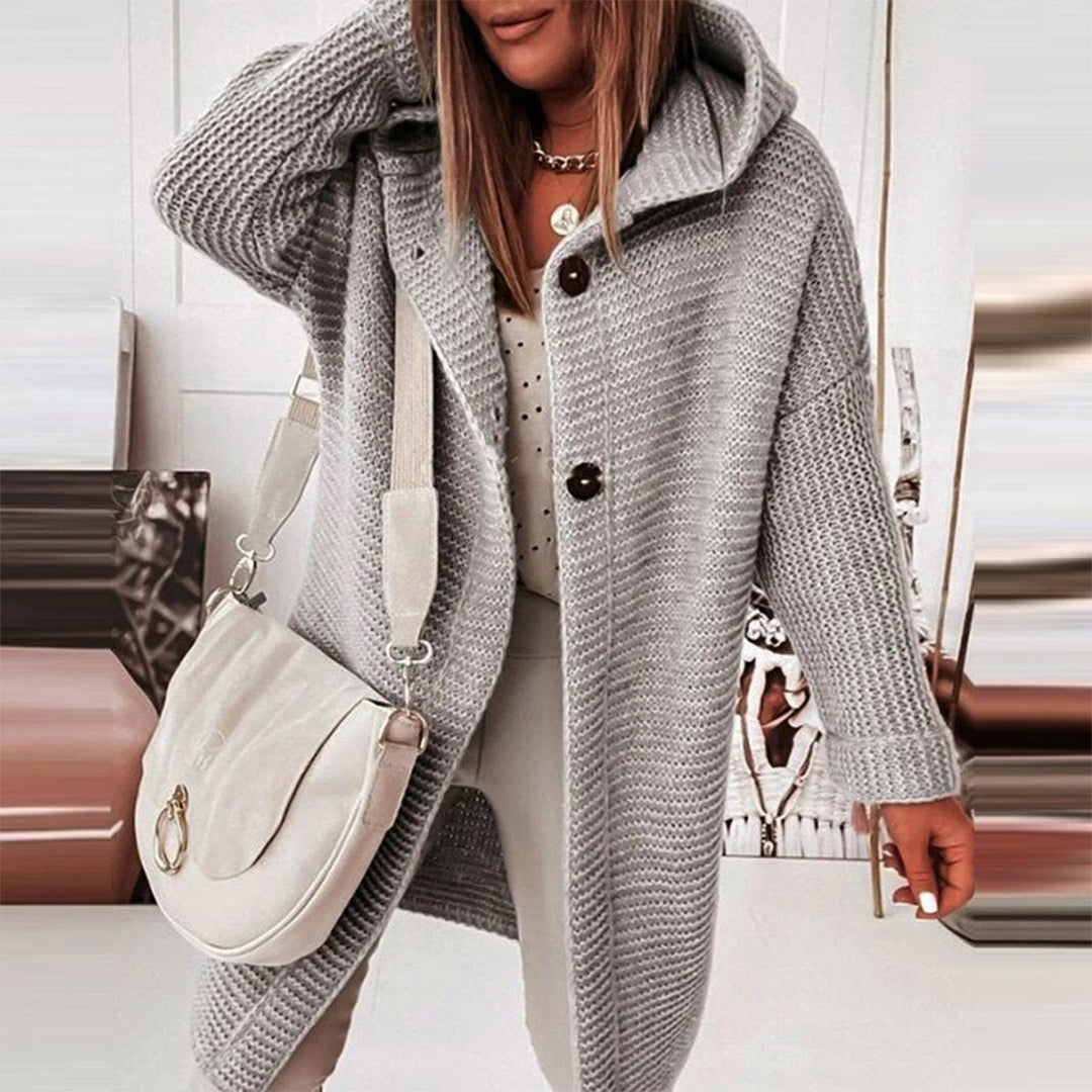 Damski Kardigan Z Długim Rękawem | Stylowy Sweter