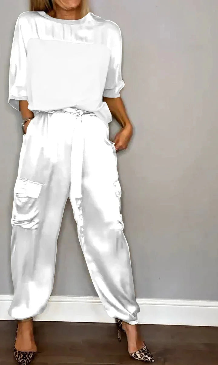 Dwuczęściowy Damski Komplet Loungewear | Kolorowy