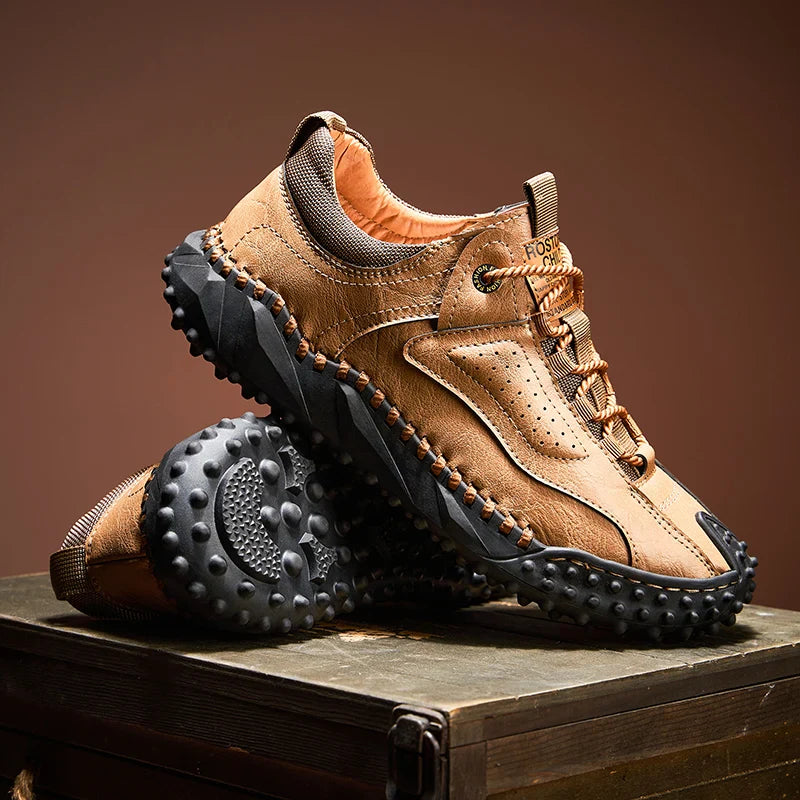 Męskie Zimowe Buty Trekkingowe | Sznurowane