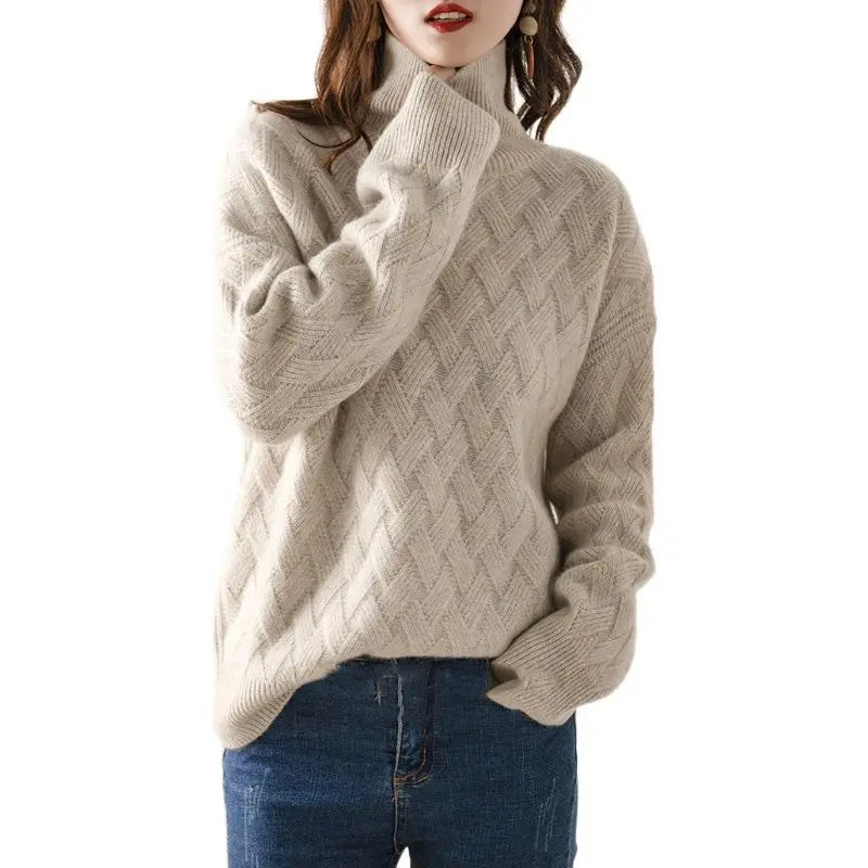 Sweter Damski W Kratę | Zimowy