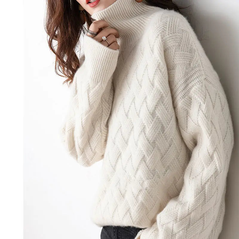 Sweter Damski W Kratę | Zimowy