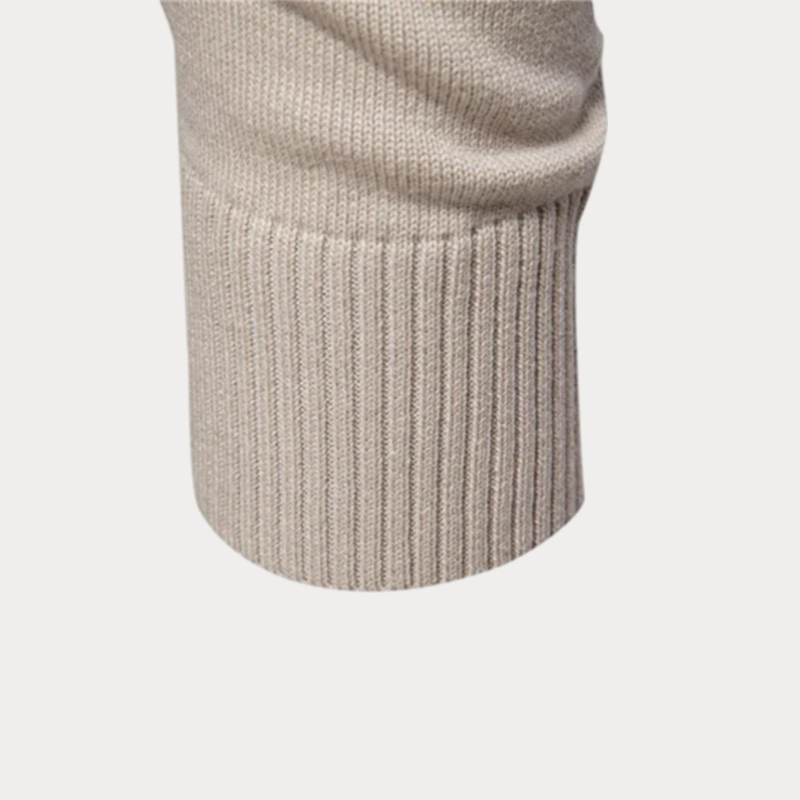 Męski Sweter Z Dekoltem V | Klasyczny