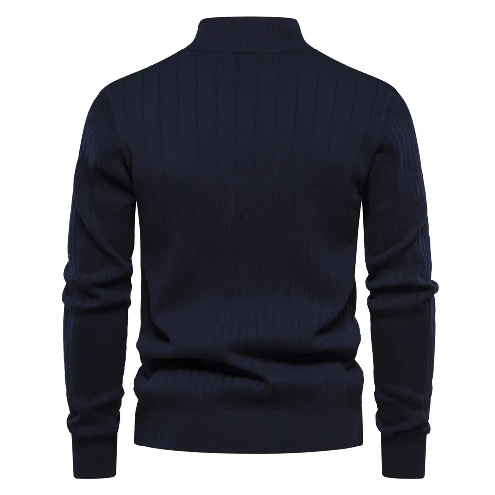 Sweter Męski Dzianinowy Na Zimę | Na Zamek