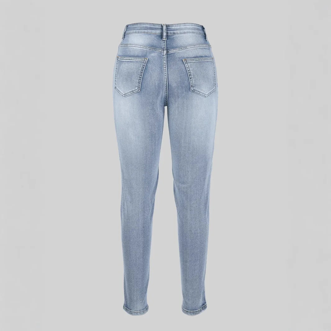 Damskie Jeansy Skinny | Wysoki Stan