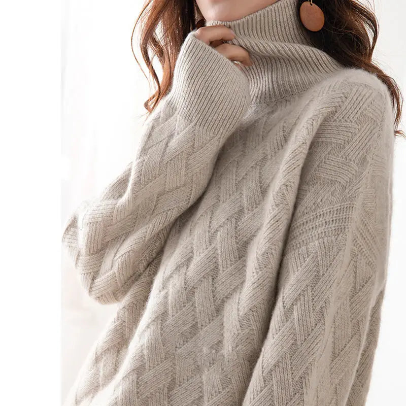 Sweter Damski W Kratę | Zimowy