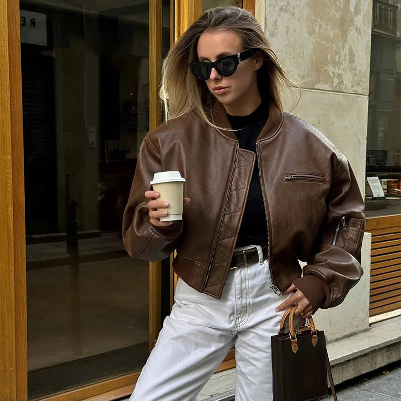 Kurtka Bomber | Klasyczna Kurtka W Stylu Bomber Na Co Dzień