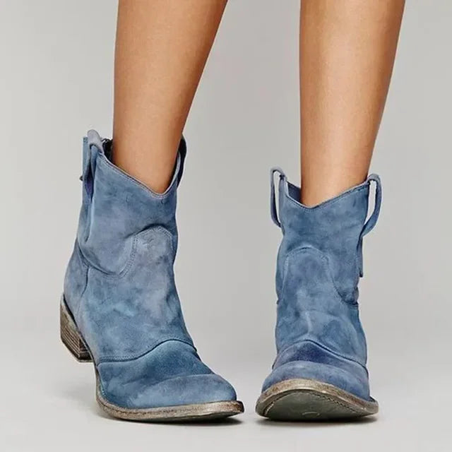 Damskie Kowbojskie Botki | Buty Vintage