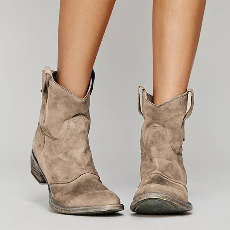 Damskie Kowbojskie Botki | Buty Vintage