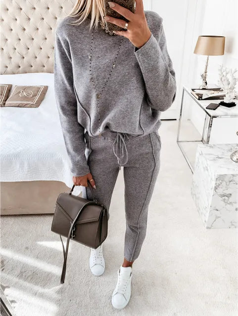 Damski Dres Dwuczęściowy | Komplet Bluza I Spodnie Jogger