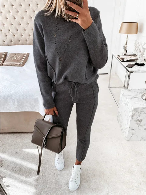 Damski Dres Dwuczęściowy | Komplet Bluza I Spodnie Jogger
