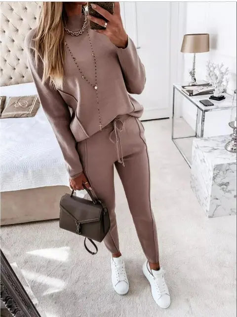 Damski Dres Dwuczęściowy | Komplet Bluza I Spodnie Jogger