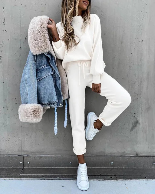 Damski Dres Dwuczęściowy | Komplet Bluza I Spodnie Jogger