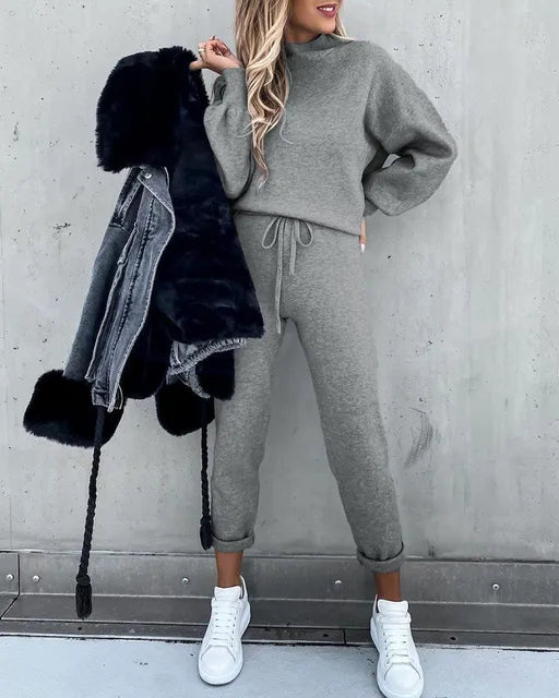 Damski Dres Dwuczęściowy | Komplet Bluza I Spodnie Jogger