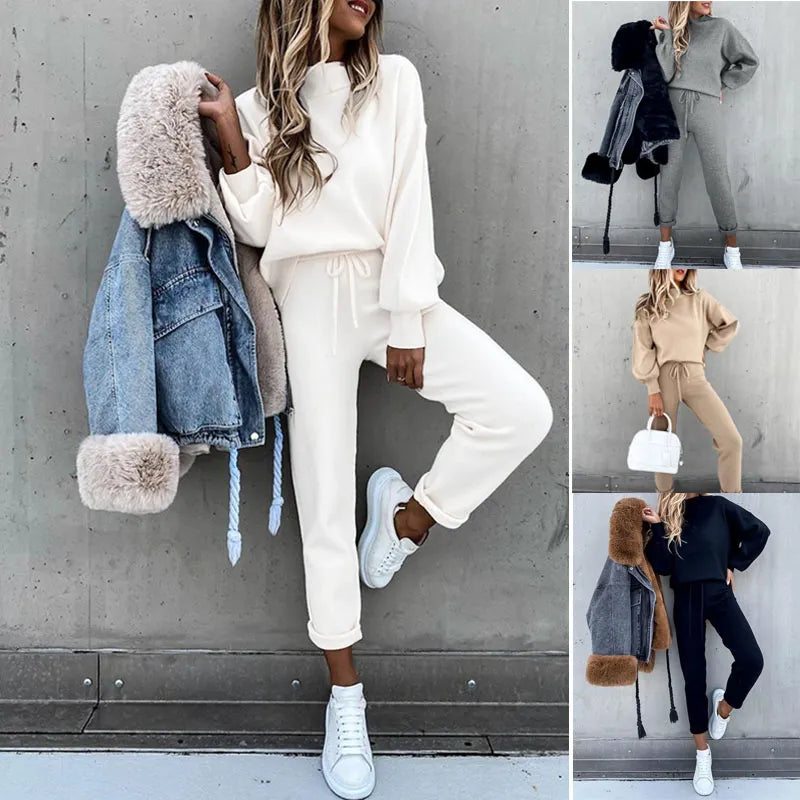 Damski Dres Dwuczęściowy | Komplet Bluza I Spodnie Jogger