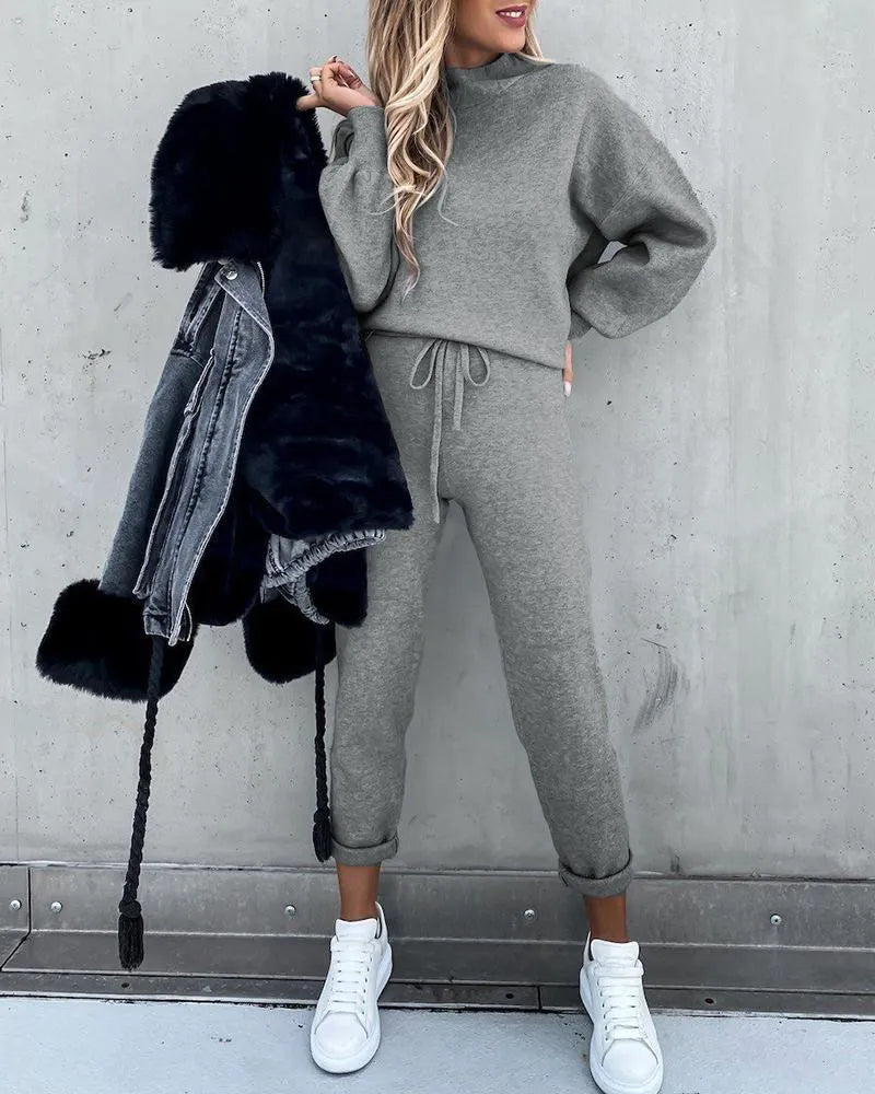 Damski Dres Dwuczęściowy | Komplet Bluza I Spodnie Jogger