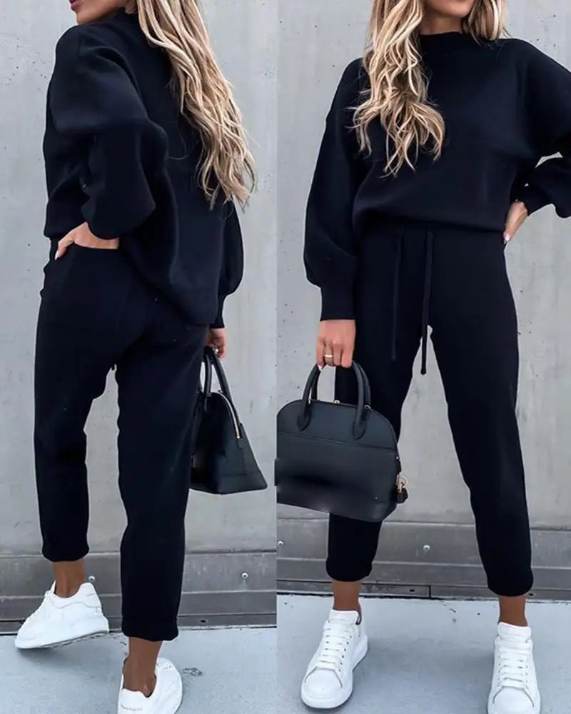 Damski Dres Dwuczęściowy | Komplet Bluza I Spodnie Jogger