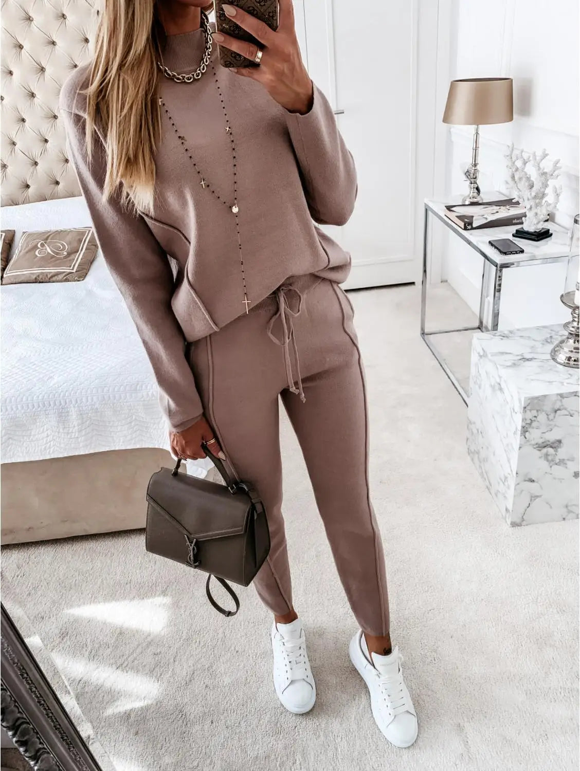 Damski Dres Dwuczęściowy | Komplet Bluza I Spodnie Jogger