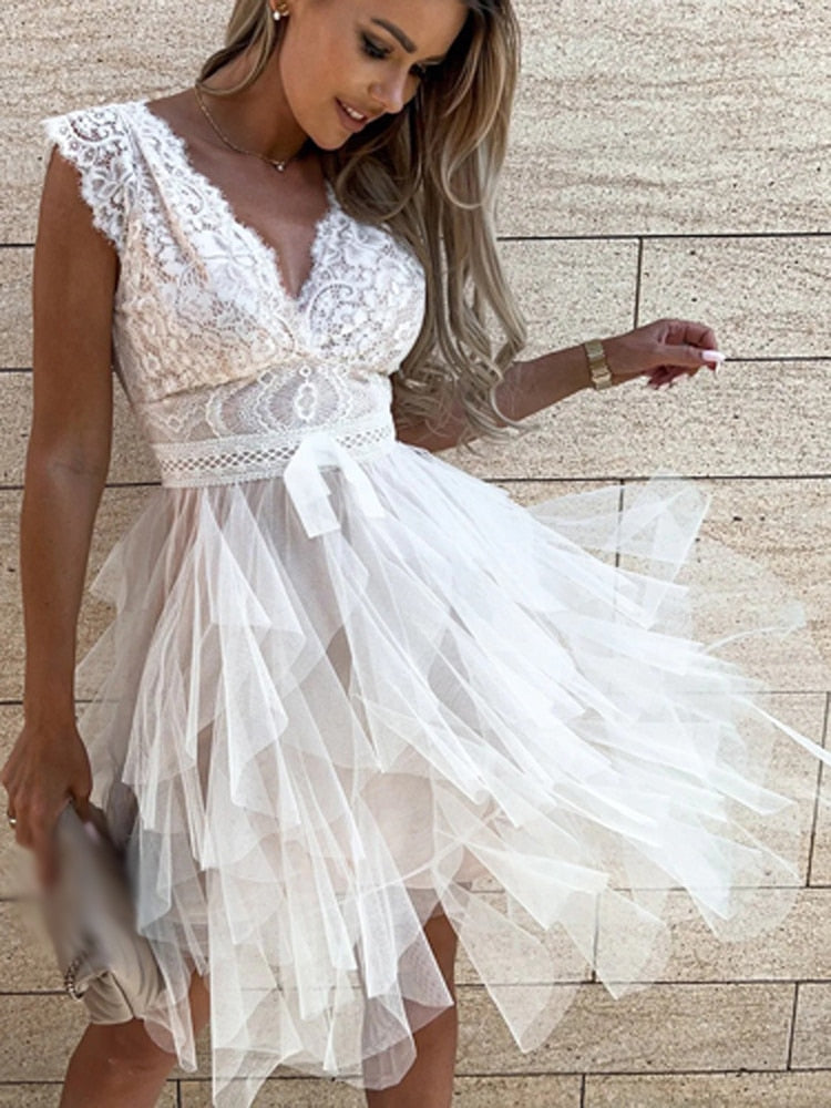 Elegancka Sukienka Koktajlowa Damska | Idealna Na Stylowe Okazje I Wesele