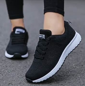 Lekkie Damskie Sneakersy | Model Sportowy