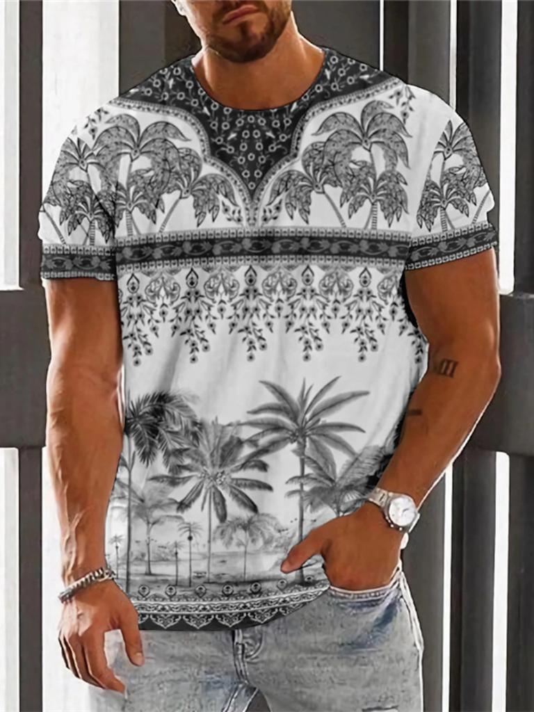 Klasyczna Męska Koszula Boho Letnia | Stylowa I Przewiewna Na Lato