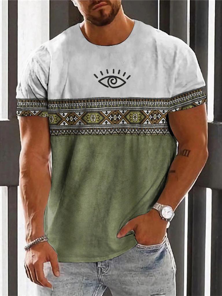 Klasyczna Męska Koszula Boho Letnia | Stylowa I Przewiewna Na Lato