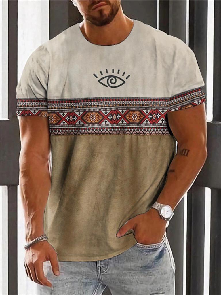 Klasyczna Męska Koszula Boho Letnia | Stylowa I Przewiewna Na Lato