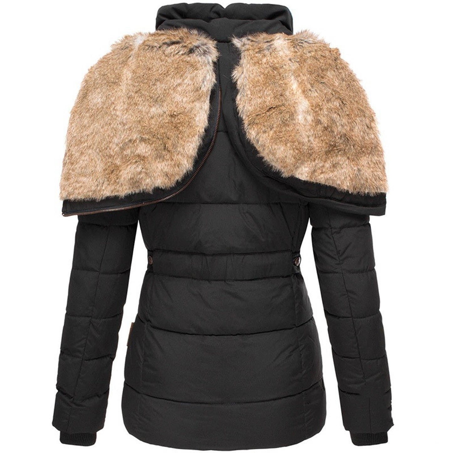 Damska Zimowa Parka | Kurtka Z Kapturem