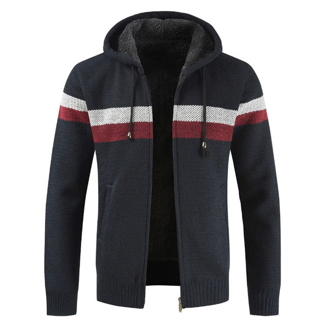 Bluza Męska Rozpinana | Z Kapturem