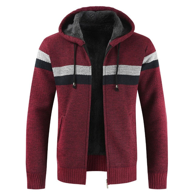 Bluza Męska Rozpinana | Z Kapturem