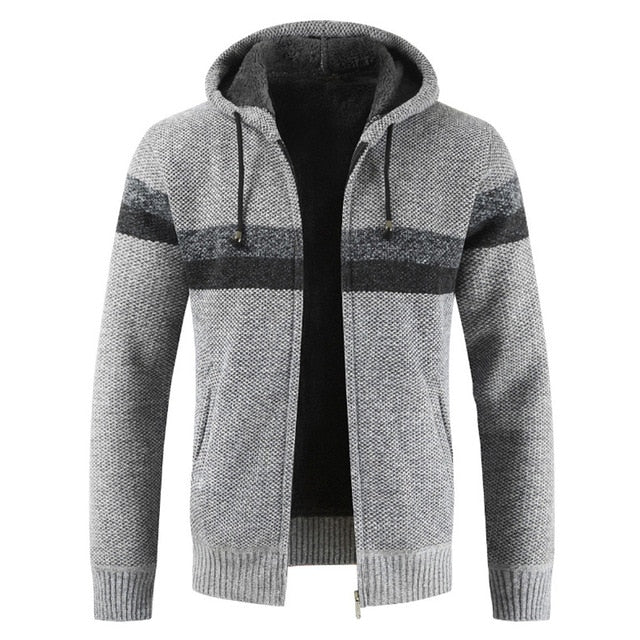 Bluza Męska Rozpinana | Z Kapturem